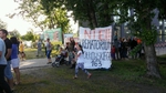 Protest na osiedlu Przylesie