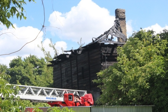 Pożar przy ul. Żabiej