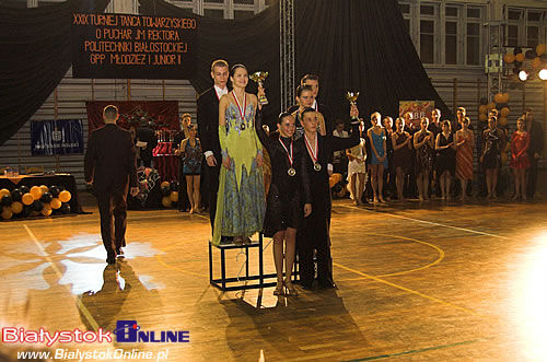 XXIX Turniej Tańca Towarzyskiego o Puchar Rektora Poltechniki Białostockiej 