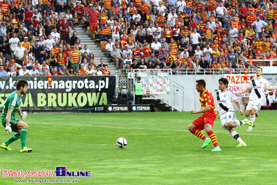 Ekstraklasa. Jagiellonia Białystok - Legia Warszawa