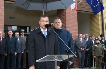 Otwarcie przejścia granicznego w Połowcach