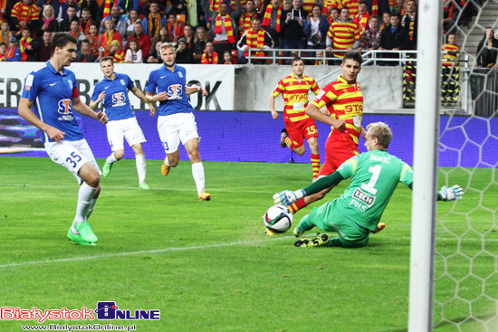 Mecz Jagiellonia Białystok - Lech Poznań