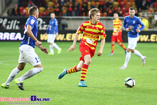 Mecz Jagiellonia Białystok - Lech Poznań