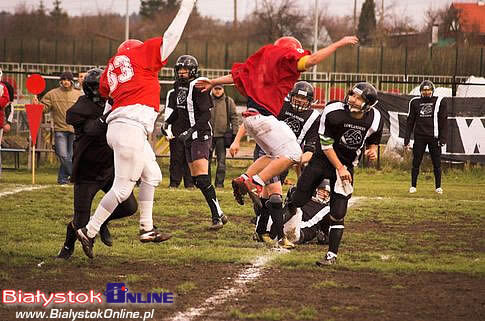 Mecz futbolu amerykańskiego