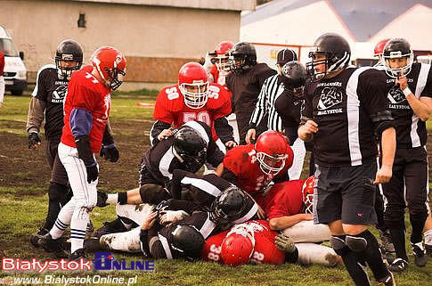 Mecz futbolu amerykańskiego