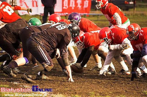 Mecz futbolu amerykańskiego