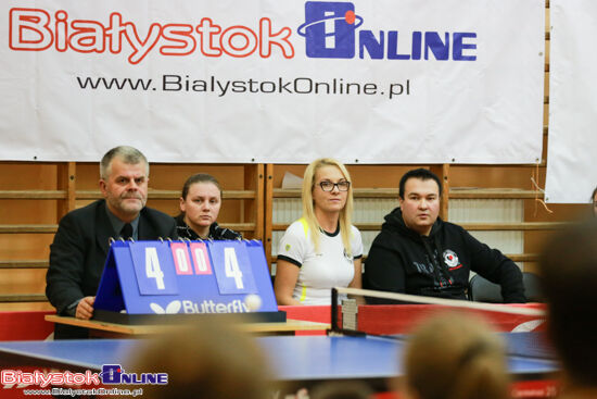 Tenis stołowy. ATS Białystok - Hals Warszawa