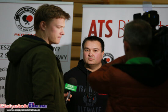 Tenis stołowy. ATS Białystok - Hals Warszawa