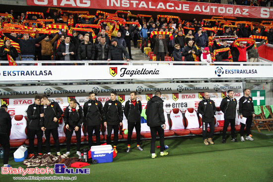 Mecz Jagiellonia Białystok - Cracovia Kraków
