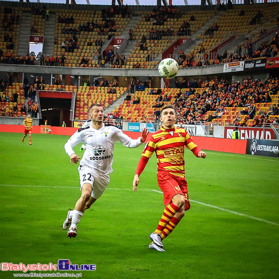 Mecz Jagiellonia Białystok - Górnik Łęczna