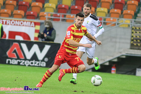 Mecz Jagiellonia Białystok - Górnik Łęczna