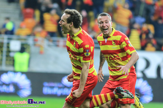 Mecz Jagiellonia Białystok - Górnik Łęczna