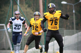 Mecz Primacol Lowlanders Białystok - Warsaw Eagles