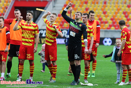 Mecz Jagiellonia Białystok - Górnik Łęczna