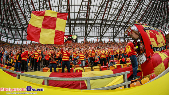 Mecz Jagiellonia Białystok - Górnik Łęczna