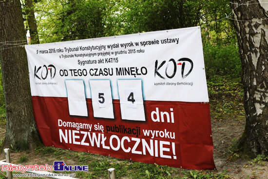 Marsz KOD. Białystok dla Konstytucji i Tolerancji