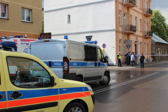 Alarm bombowy w Centrum im. Ludwika Zamenhofa