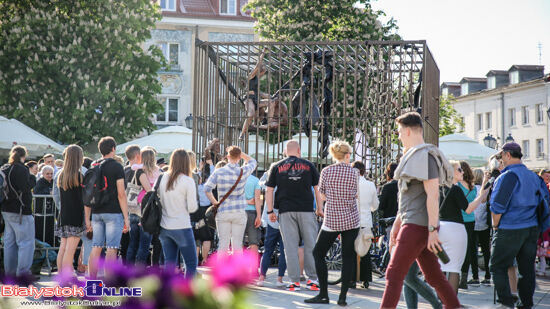 Spektakl plenerowy \"Les Squames\"