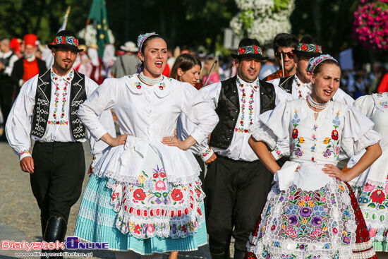Podlaska Oktawa Kultur. Parada zespołów