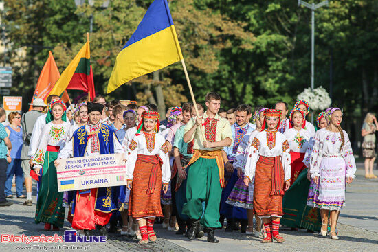 Podlaska Oktawa Kultur. Parada zespołów