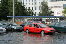 Ulewa w Białymstoku