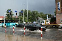 Ulewa w Białymstoku