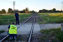 Łozowo. Wypadek na przejeździe kolejowym