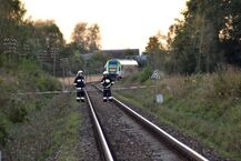 Łozowo. Wypadek na przejeździe kolejowym