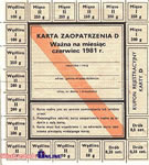 Karta zaopatrzenia D