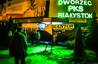 Pożegnanie dworca PKS. Up To Date Festival