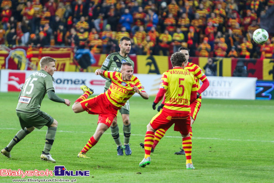 Mecz Jagiellonia Białystok - Legia Warszawa