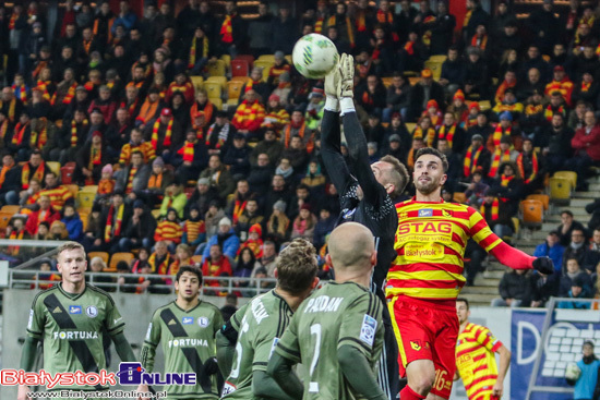 Mecz Jagiellonia Białystok - Legia Warszawa