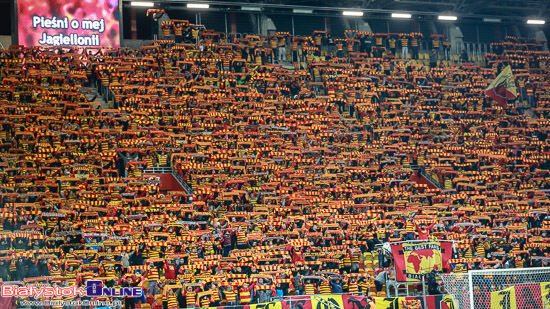 Mecz Jagiellonia Białystok - Legia Warszawa