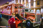 2016.12.20 - Świąteczna ciężarówka Coca-Coli w Białymstoku