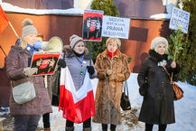 Protest KOD-u przed Sądem Apelacyjnym