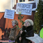 Protest KOD-u przed Sądem Apelacyjnym