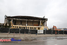 Rozbiórka Dworca PKS w Białymstoku