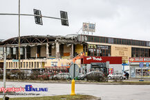 Rozbiórka Dworca PKS w Białymstoku