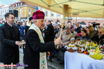 Święcenie pokarmów na Rynku Kościuszki