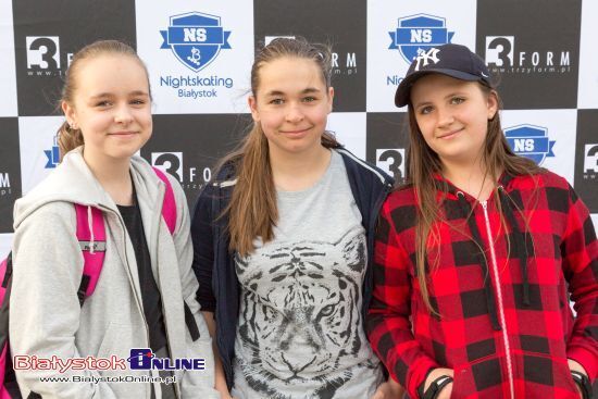 Nightskating Białystok: Fly me to the moon