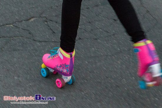 Nightskating Białystok: Fly me to the moon