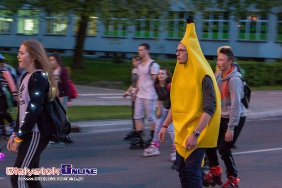 Nightskating Białystok: Fly me to the moon