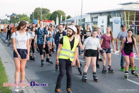 Nightskating Białystok: W 80 dni dookoła świata