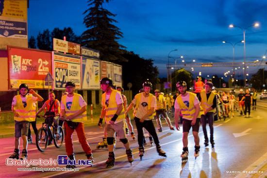 Nightskating Białystok: W 80 dni dookoła świata