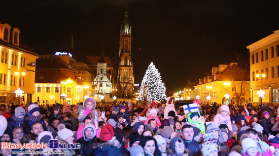 Wizyta Św. Mikołaja w Białymstoku