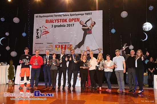 VII Ogólnopolski Turniej Tańca Sportowego TWIST Białystok Open 2017