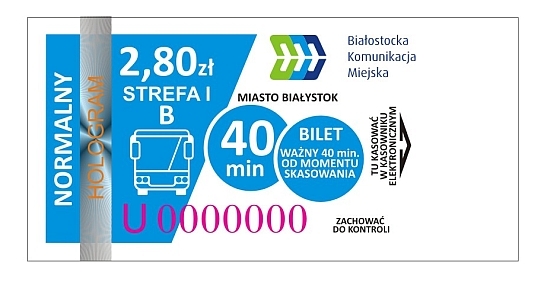 Bilet 40-minutowy normalny