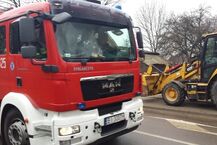 Pożar przy ul. Mohylowskiej