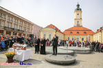 Święcenie pokarmów na Rynku Kościuszki