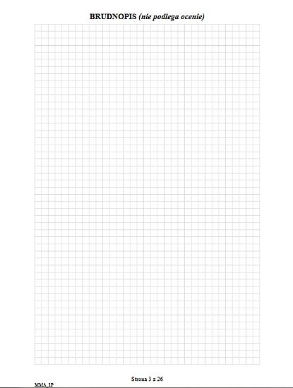 Matura z matematyki. Arkusze, pytania